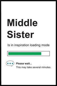 Middle Sister is in Inspiration Loading Mode