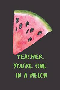 Notebook; One in a melon