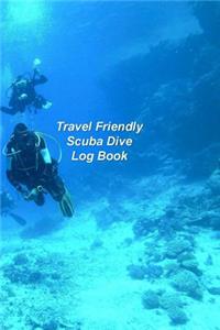 Travel Friendly Scuba Dive Log Book