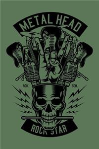Metal Head Rock Star