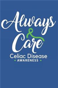 Always Care Celiac Disease Awareness: Celiac Disease Awareness Journal Blank Lined Paper