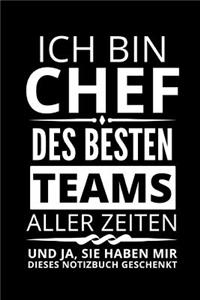 Ich Bin Chef Notizbuch
