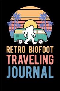 Retro Bigfoot Traveling Journal