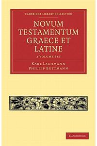 Novum Testamentum Graece Et Latine 2 Volume Paperback Set: Volume Set