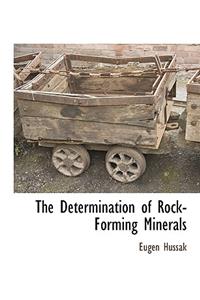 Determination of Rock-Forming Minerals