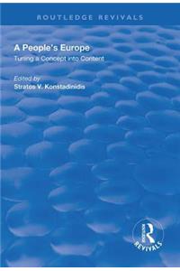A People's Europe