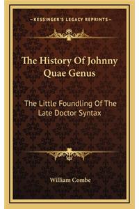 The History Of Johnny Quae Genus