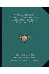 Historical Records Of The Forty-Third Regiment, Monmouthshire Light Infantry (1868)
