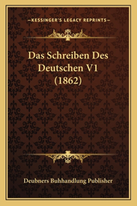 Schreiben Des Deutschen V1 (1862)