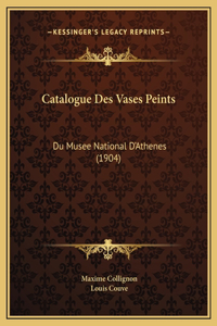 Catalogue Des Vases Peints