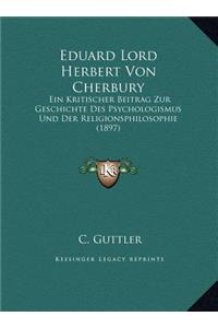 Eduard Lord Herbert Von Cherbury