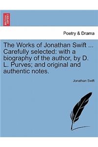 Works of Jonathan Swift ... Carefully selected