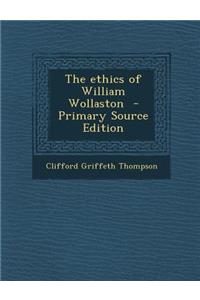 The Ethics of William Wollaston