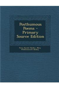 Posthumous Poems