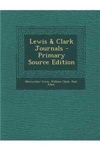 Lewis & Clark Journals