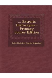 ... Extraits Historiques