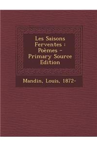 Les Saisons Ferventes