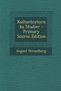 Kulturhistoriska Studier