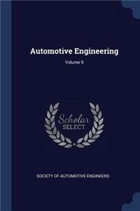 Automotive Engineering; Volume 9