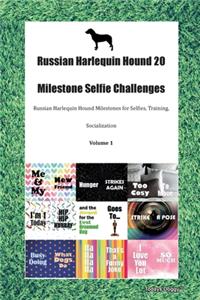 Russian Harlequin Hound 20 Milestone Selfie Challenges Russian Harlequin Hound Milestones for Selfies, Training, Socialization Volume 1