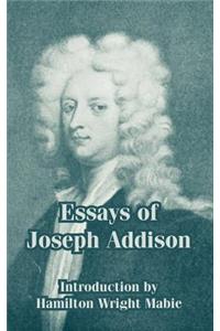 Essays of Joseph Addison
