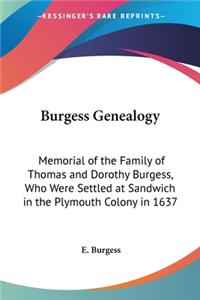 Burgess Genealogy