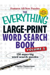 Everything Large-Print Word Search Book, Volume V