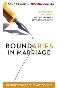 Boundaries in Marriage