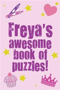 Freya's Awesome Book Of Puzzles!