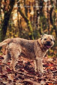 Border Terrier January Notebook Border Terrier Record, Log, Diary, Special Memories, To Do List, Academic Notepad, Scrapbook & More