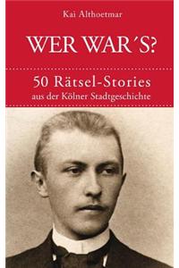 Wer War's? (Taschenbuchformat)