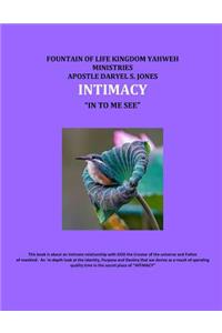 Intimacy: An Intimate Relationship with God