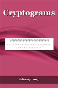 Cryptograms: February 2017