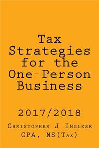 Tax Strategies for the One-Person Business