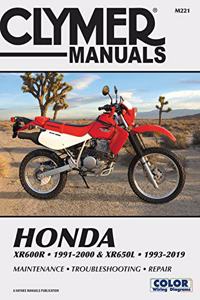 CL Honda XR600R-XR650L 1993-2019 Repair Manual