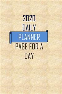 daily calendar 2020 page a day
