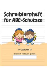 Schreiblernheft für ABC-Schützen