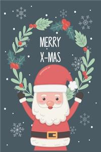 Merry Christmas journal Notebook