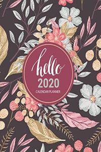 Hello 2020 Calendar
