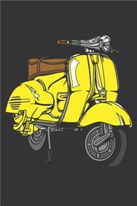 Vespa Piaggio PX Notizbuch Notebook Notizblock