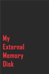 Bullet Journal- My External Memo Disk