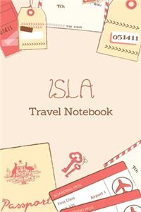 Isla TRAVEL NOTEBOOK