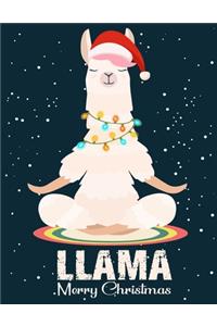 Llama Merry Christmas