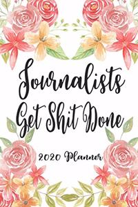 Journalists Get Shit Done 2020 Planner