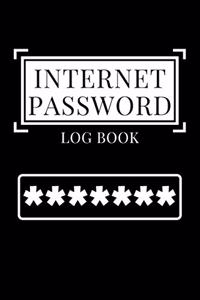 Internet Password Log Book