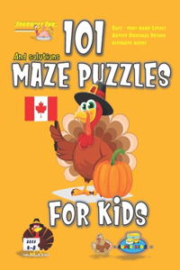 101 Maze Puzzles for Kids
