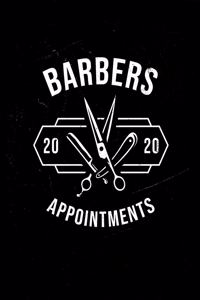 Barber Appointment Book 2020