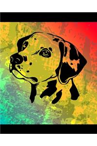 Dalmatian Color Burst Notebook