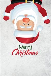 Merry Christmas Dotted Notebook