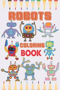 Robots coloring book